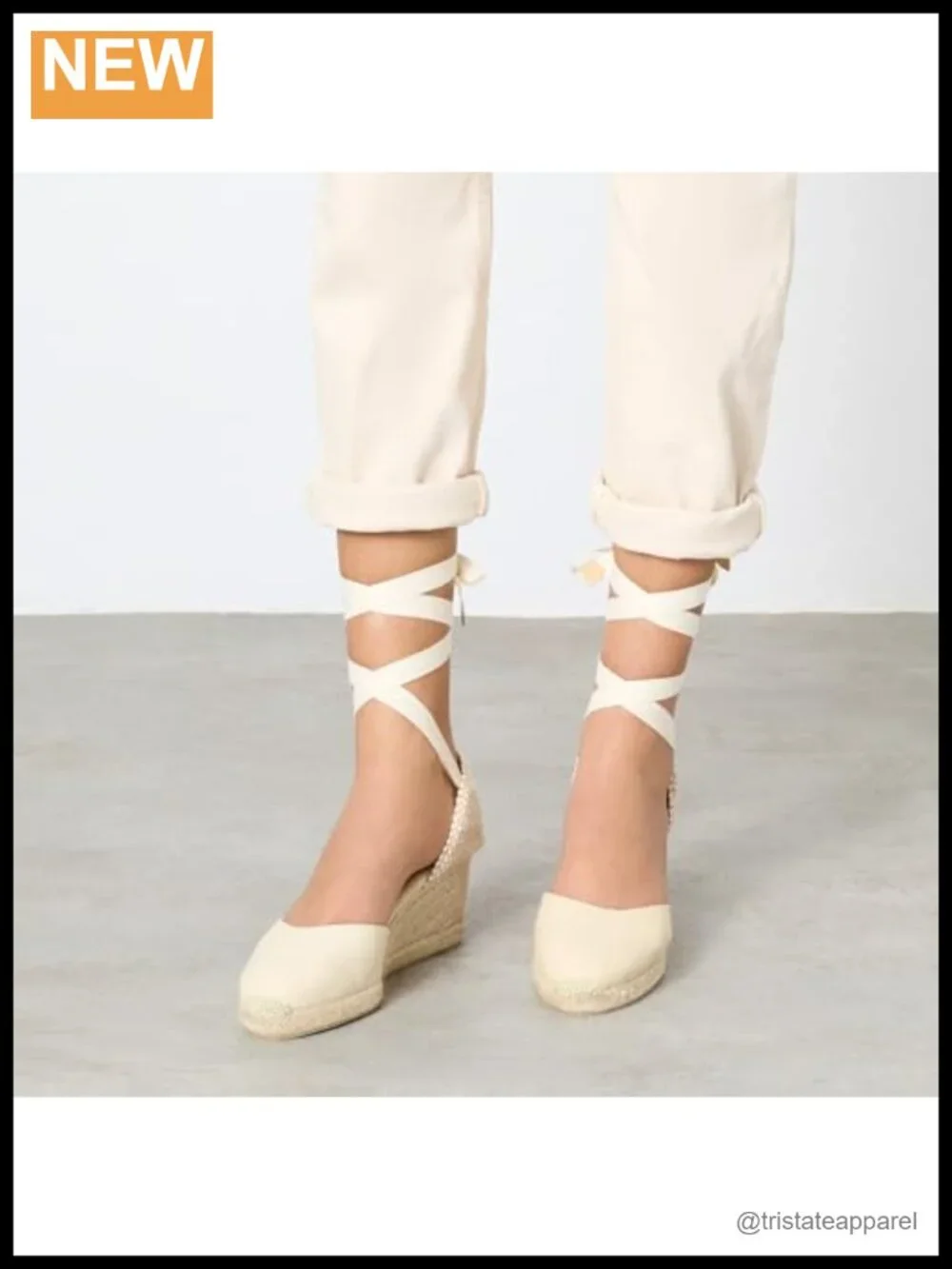 Canvas Espadrille Wedges Braided Jute Ankle Strap Wedding Shoes 2.5in Heel